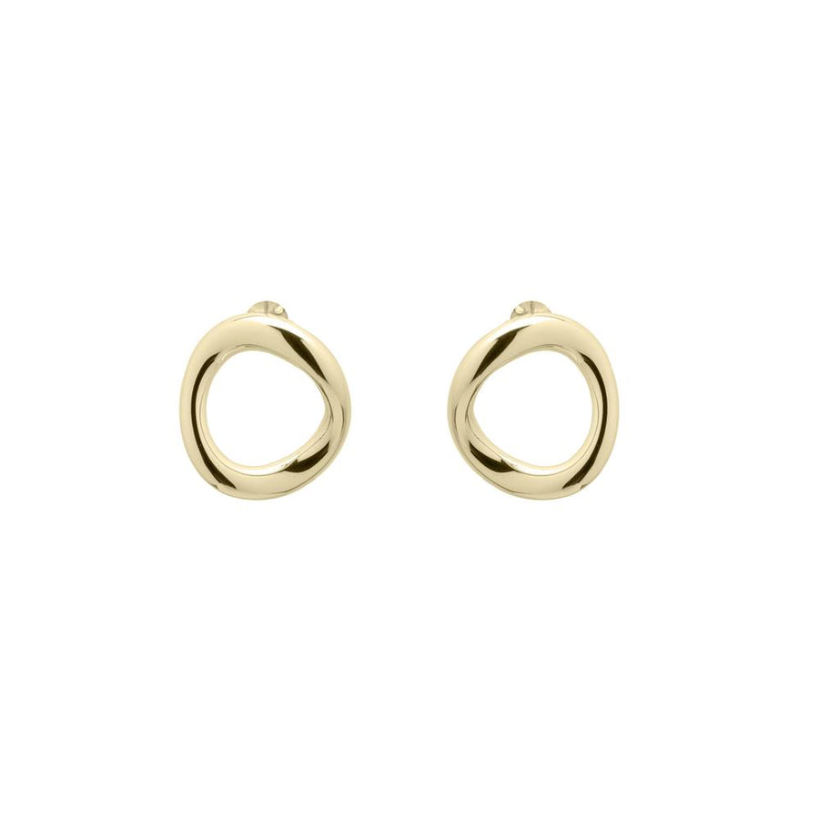 The 'Sabrina' earring holds an element of casual elegance, and can easily take you from day to night with its lightweight and easy post closure. 