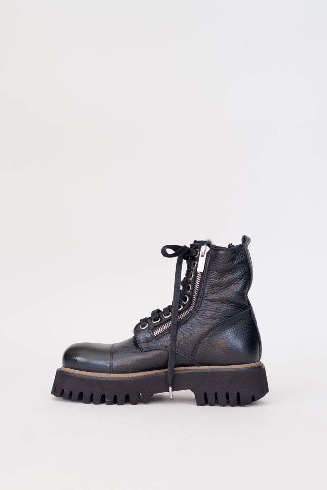 Lined Combat Boot